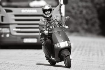 Photo by Alexas Fotos: https://www.pexels.com/photo/woman-riding-scooter-in-urban-setting-31878076/