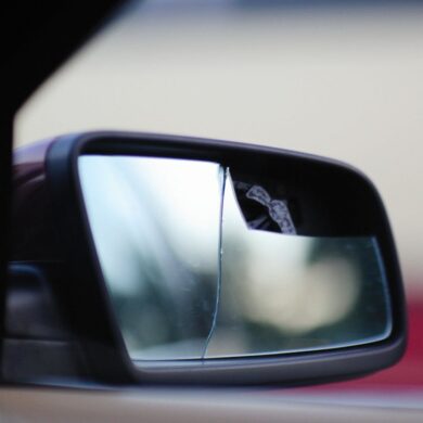 Photo by Alexey Demidov: https://www.pexels.com/photo/close-up-of-a-broken-side-mirror-11360863/
