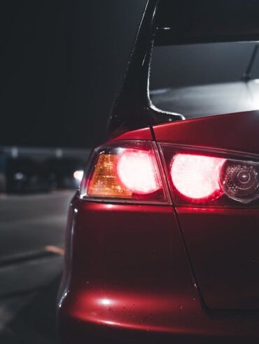 Photo by Erik Mclean: https://www.pexels.com/photo/taillight-of-mitsubishi-lancer-evolution-17109082/