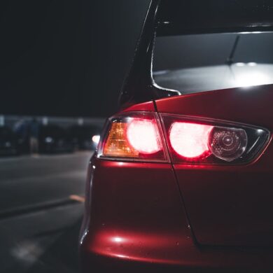 Photo by Erik Mclean: https://www.pexels.com/photo/taillight-of-mitsubishi-lancer-evolution-17109082/