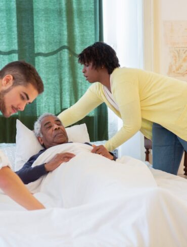 Photo by Kampus Production: https://www.pexels.com/photo/an-elderly-man-lying-on-the-bed-7551683/
