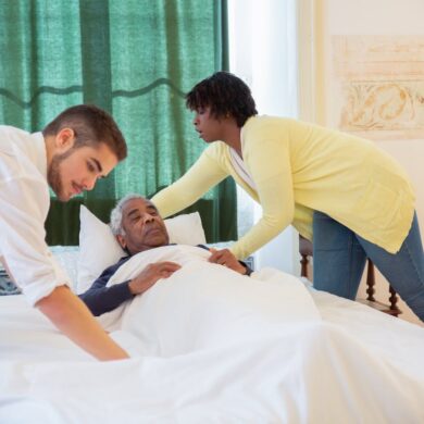 Photo by Kampus Production: https://www.pexels.com/photo/an-elderly-man-lying-on-the-bed-7551683/