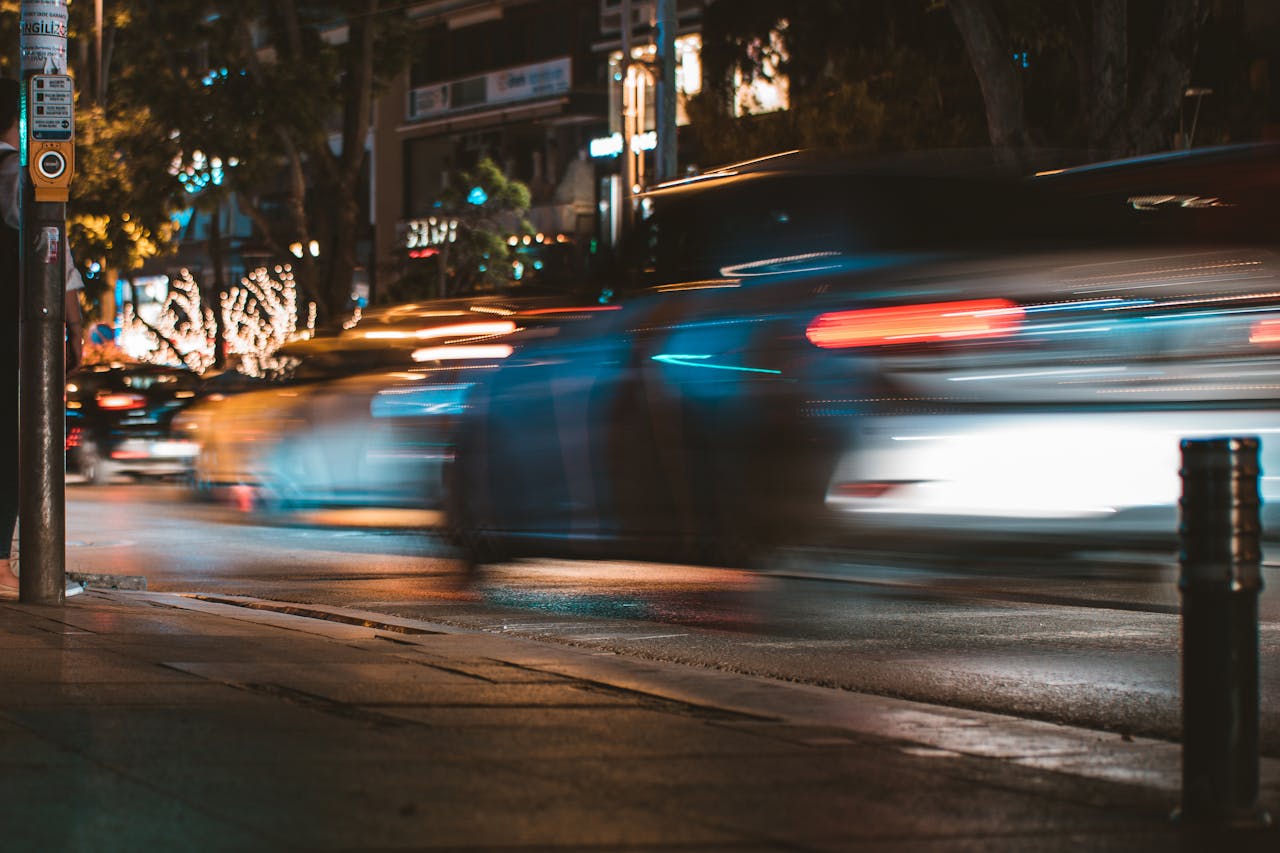 Photo by Burak The Weekender: https://www.pexels.com/photo/time-lapse-photography-of-silver-car-passed-by-on-road-763834/