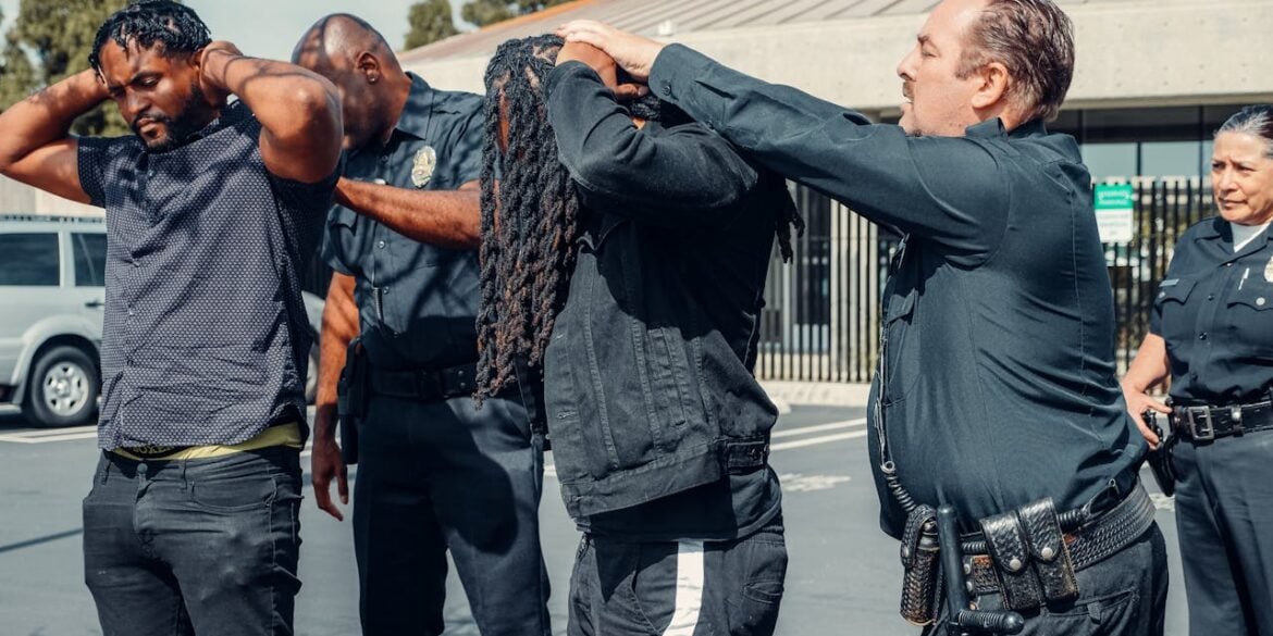 Photo by Kindel Media: https://www.pexels.com/photo/policemen-on-the-street-7714849/