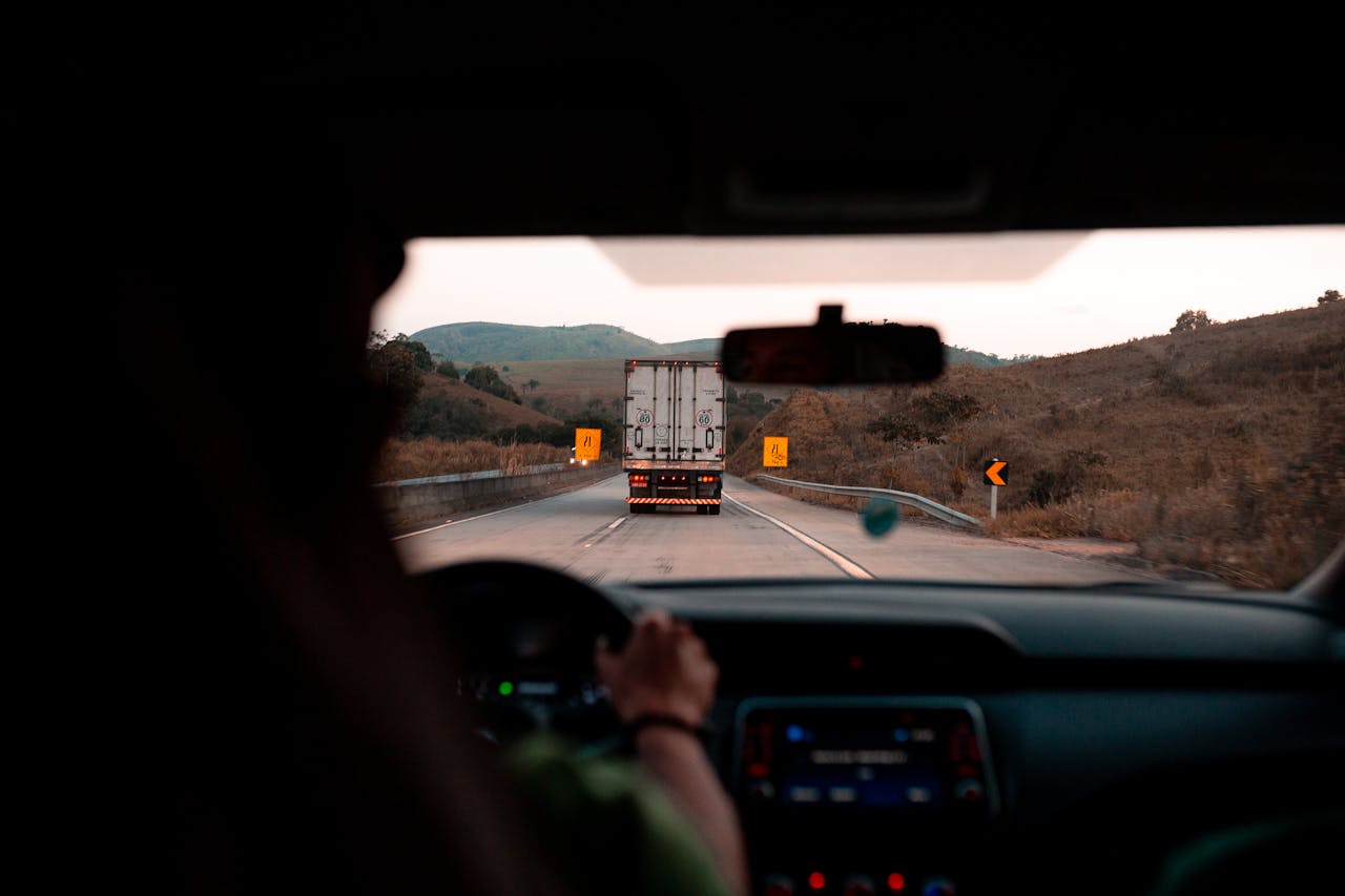 Photo by UHGO: https://www.pexels.com/photo/photo-of-person-driving-a-vehicle-3160544/