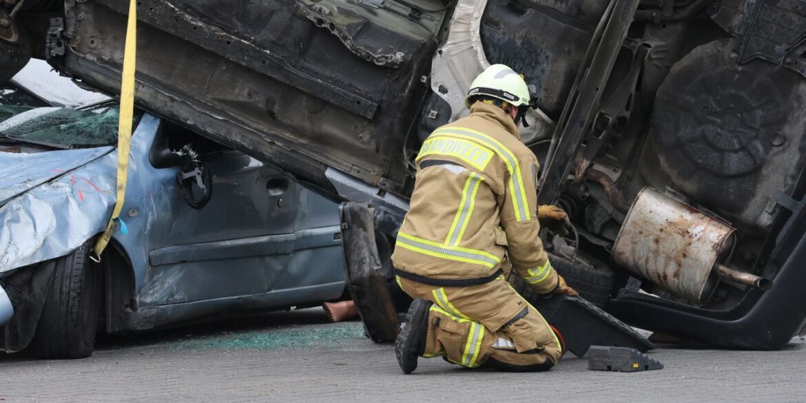 Photo by Ann H: https://www.pexels.com/photo/firefighter-rescuing-from-overturned-vehicle-accident-scene-32437427/
