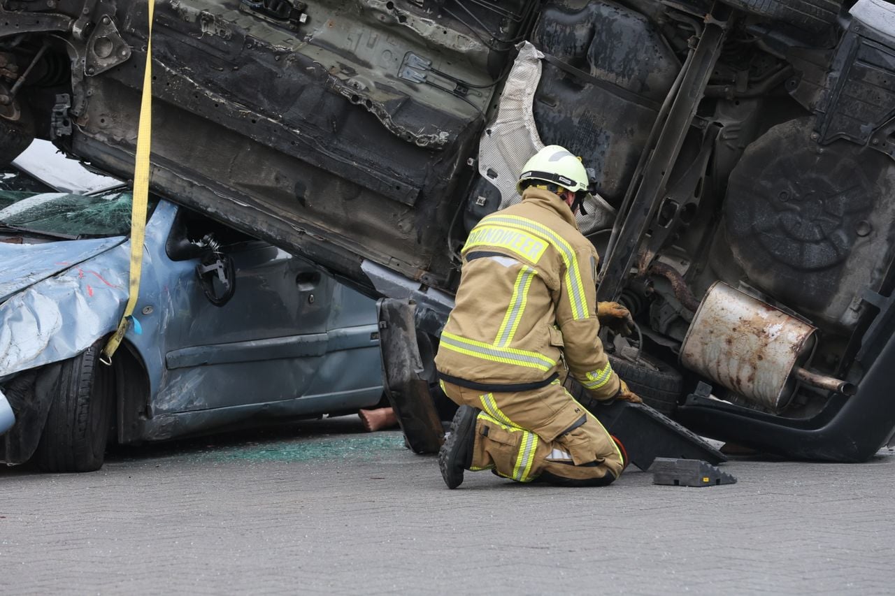 Photo by Ann H: https://www.pexels.com/photo/firefighter-rescuing-from-overturned-vehicle-accident-scene-32437427/