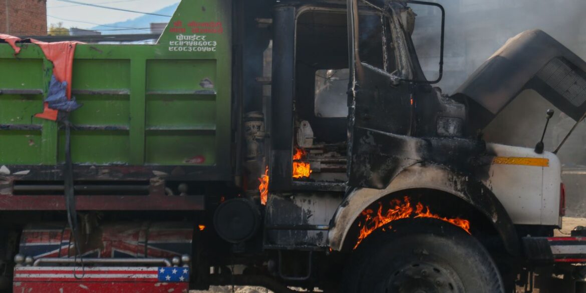 Photo by Bijen Amatya: https://www.pexels.com/photo/dramatic-scene-of-a-truck-on-fire-36206293/