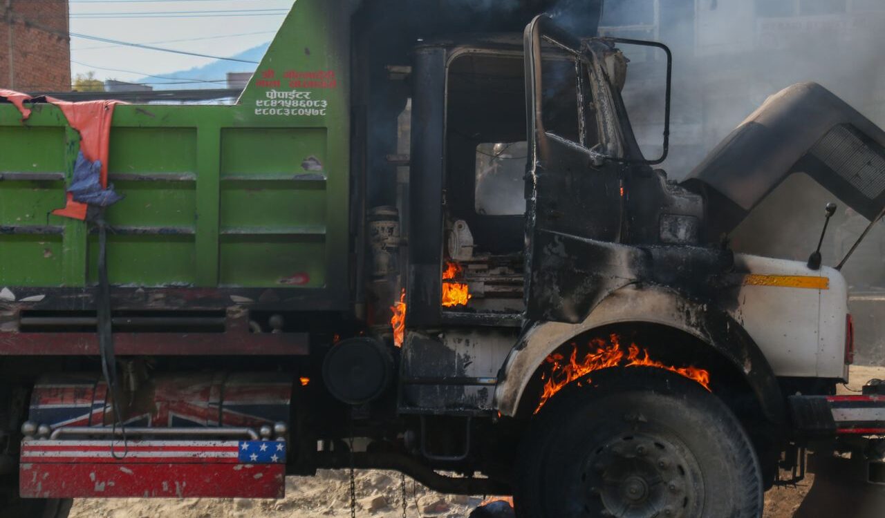 Photo by Bijen Amatya: https://www.pexels.com/photo/dramatic-scene-of-a-truck-on-fire-36206293/