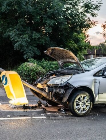 Photo by Boost Media-Marketing: https://www.pexels.com/photo/crashed-car-into-lamp-post-on-london-street-38339706/