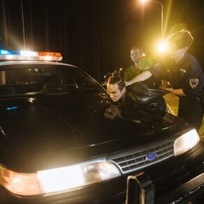 Photo by cottonbro studio: https://www.pexels.com/photo/a-man-being-arrested-by-the-police-10476385/